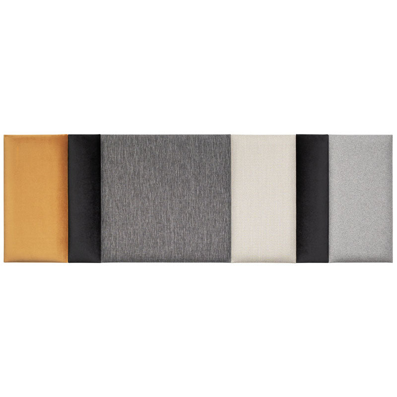 Ready set of upholstered panels - Large grey-mustard Soform- 180x60 - VOX Furniture UAE