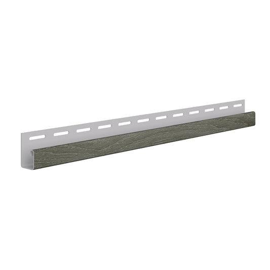 J Shaped Finishing Trim - Basalt oak 3.05 meters