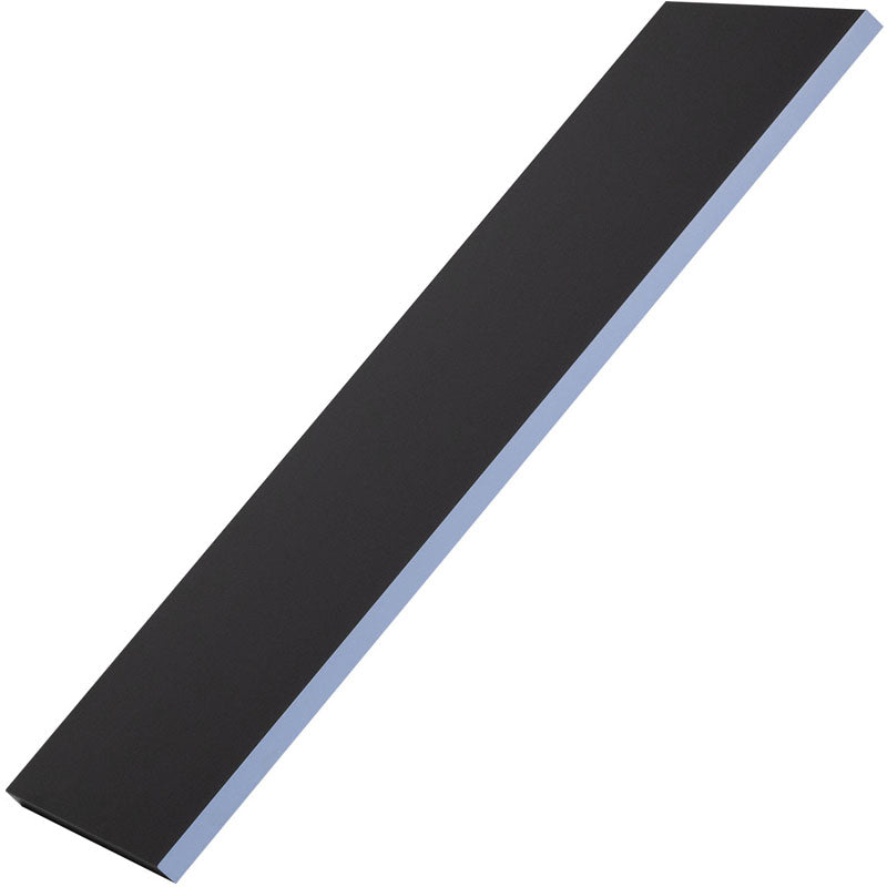 Filler for shelf - Slash shape with black body and pink & blue edges