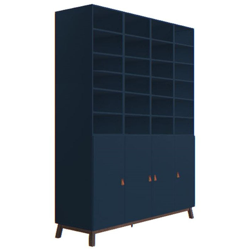 High Bookcase Indigo - voxfurniture.ae