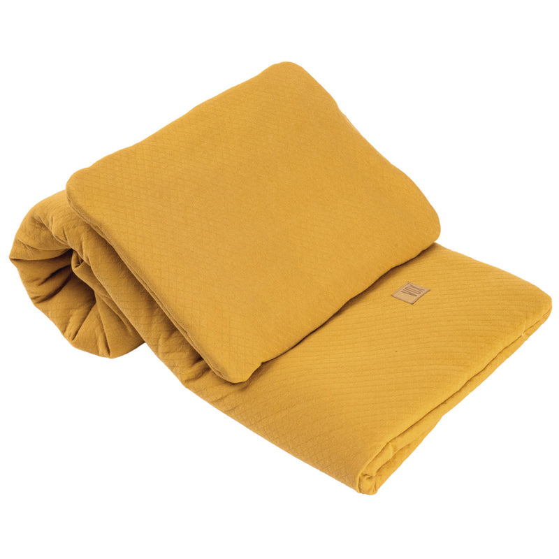 Cotton Bedding PURE - Mustard Color - VOX Furniture UAE