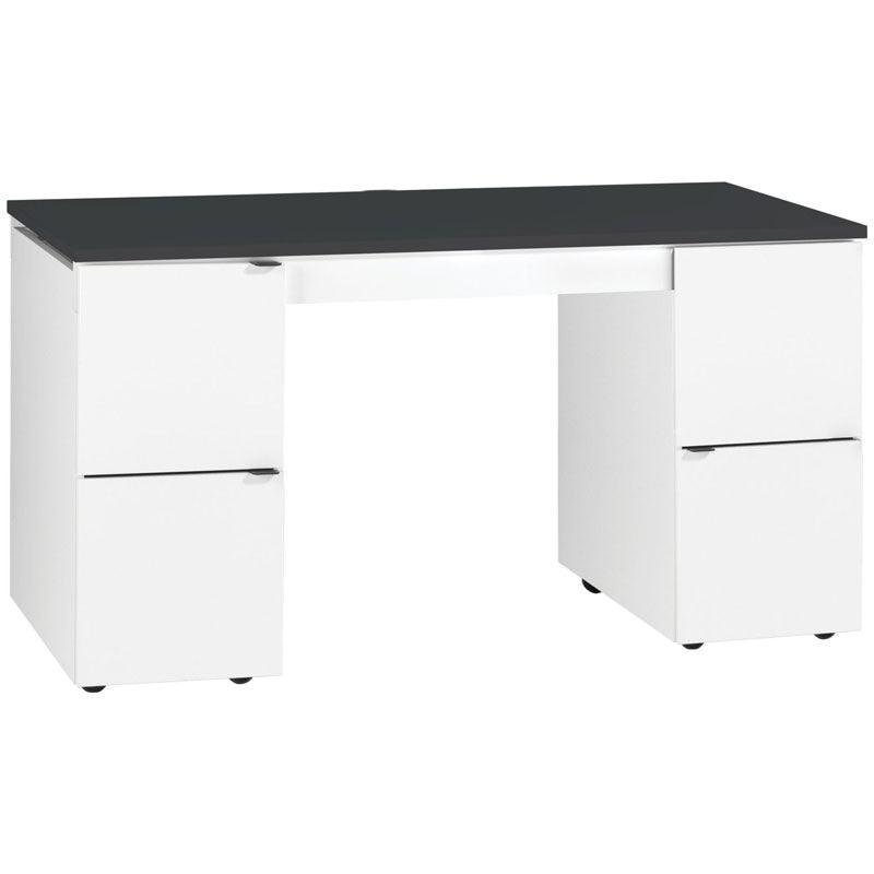 Innovative transformer desk - black top - VOX Furniture UAE
