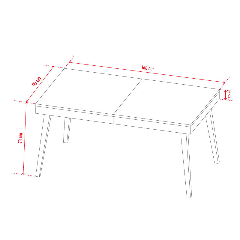 Foldable Dining Table - 4 to 10 seater - VOX Furniture UAE