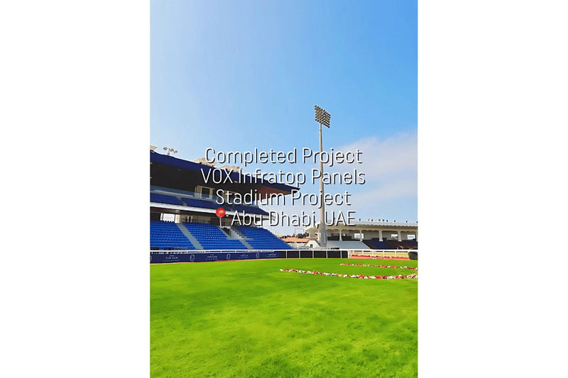 Weatherproof & Stylish: VOX Furniture’s Ceiling Solution at the Abu Dhabi Turf Club