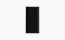 Wide Rectangular Upholstered Panel 30x60 - Black Velvet Matt Soform Wall Panels