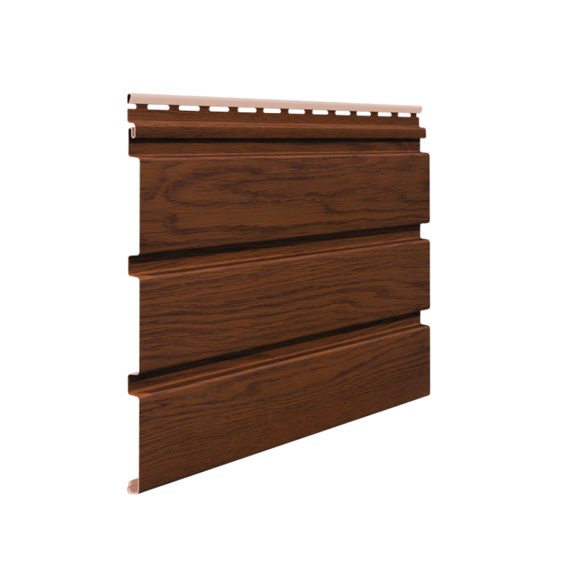 Soffit ceiling panels without perforation - Walnut