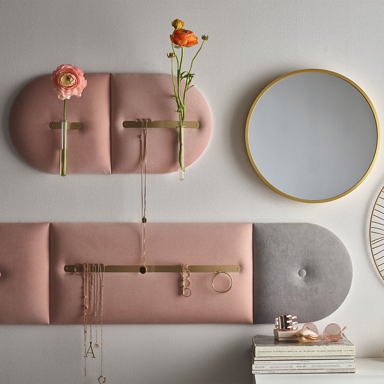 Decorative strip set I - matte gold finish