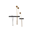 Decorative strip set I - matte black finish - VOX Furniture UAE