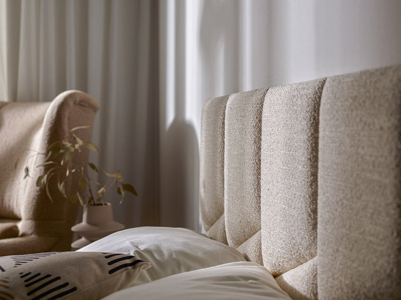 30x35 Geometric Shaped Upholstered Wall Panel - Mustard Velvet