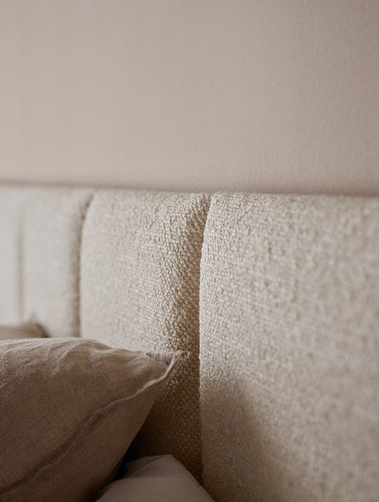 30x35 Geometric Shaped Upholstered Wall Panel - Pink Melange