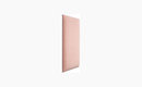 30x60cm Upholstered Panel - Light Pink Velvet Matt