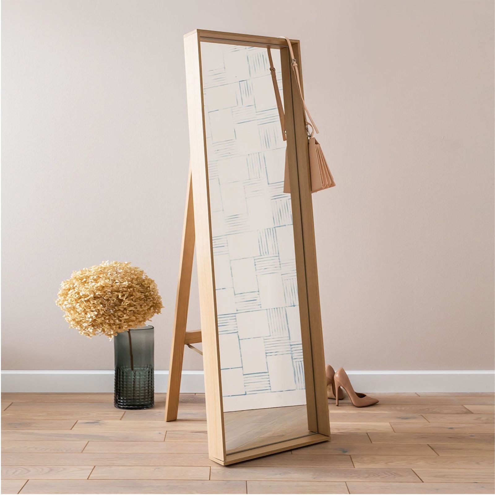 4YOU Standing Mirror Warm Oak