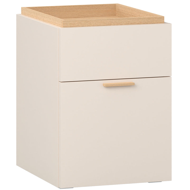 Bedside Table - Sand Beige Color