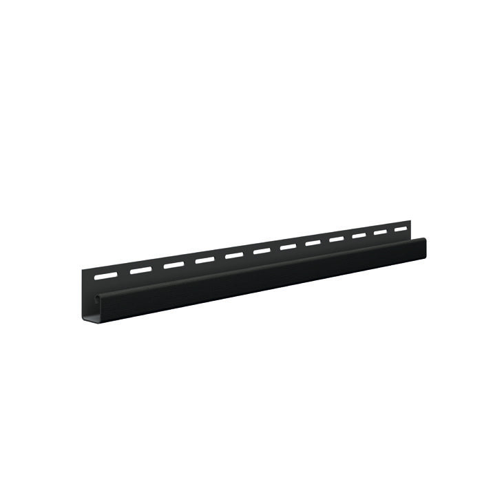 J Shaped finishing trim - Black