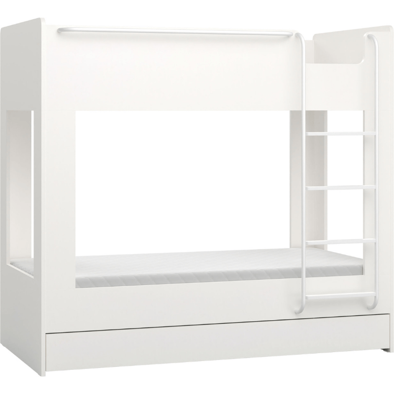 Bunk bed cum single beds - right sided
