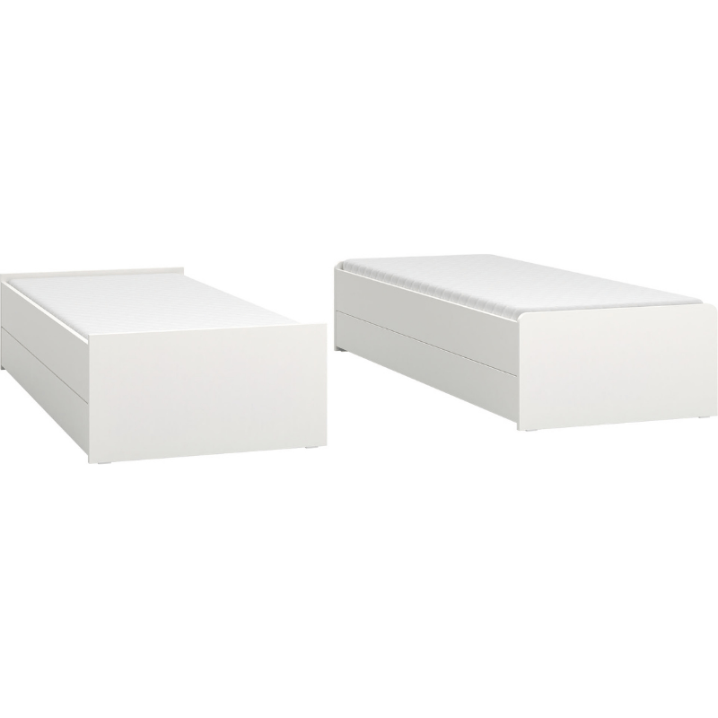 Bunk bed cum single beds - right sided