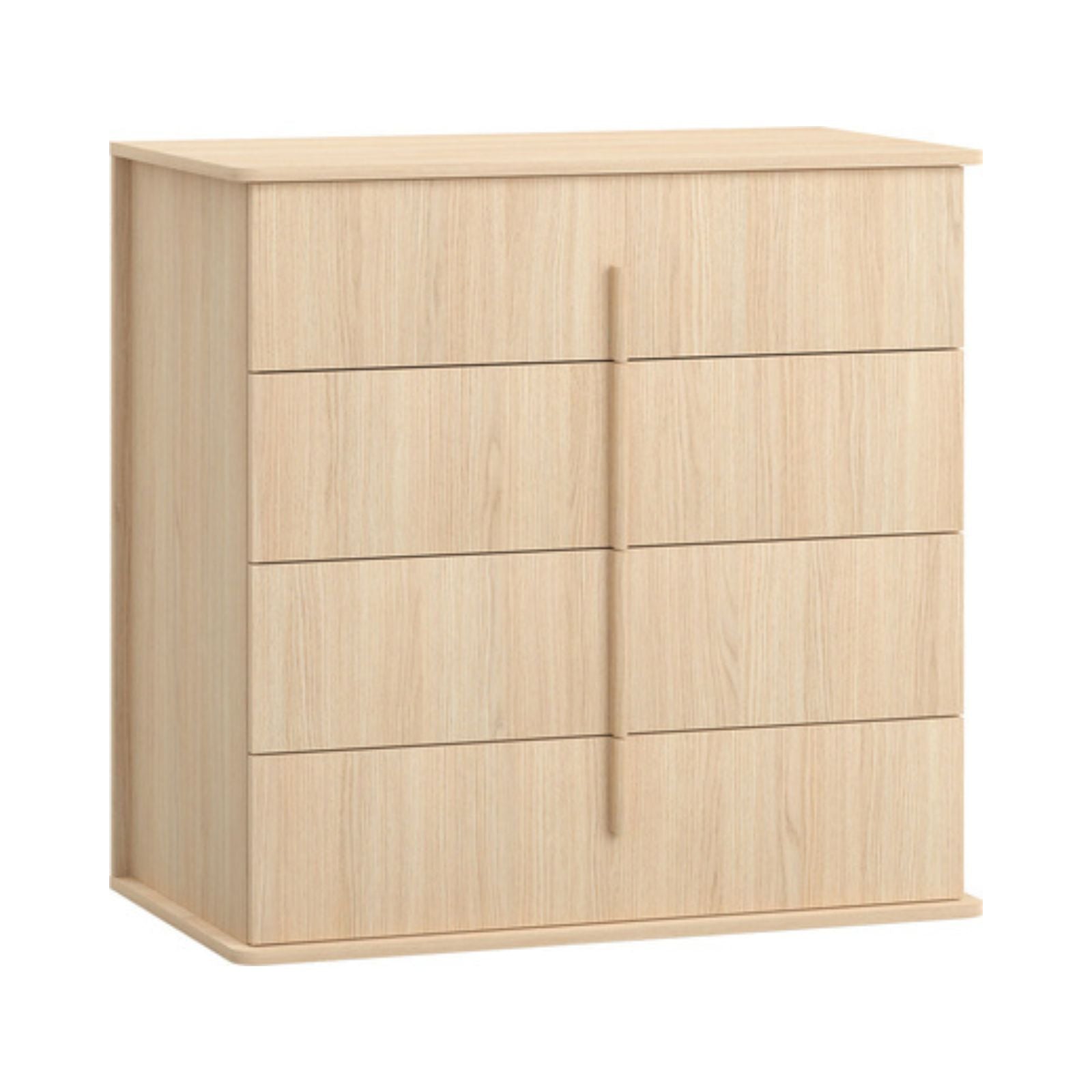 Chest Of Drawers Without Legs- Oak Color