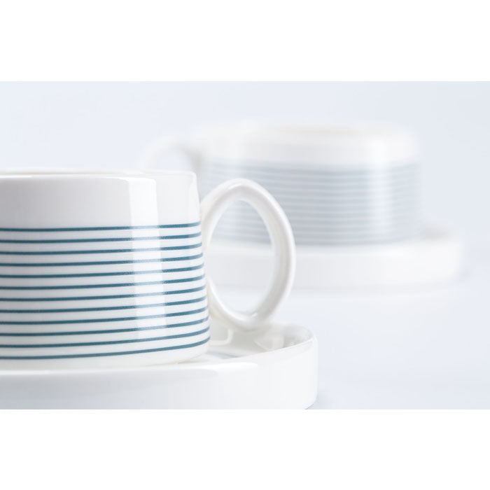 Set of 2 cups and saucer - Lineo