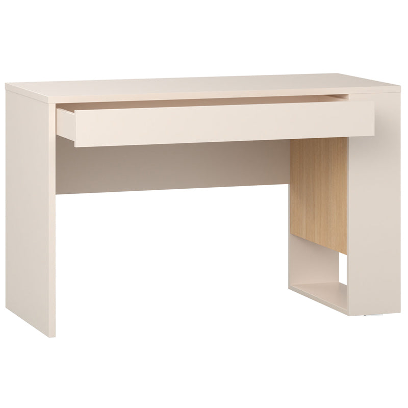 Study Desk 120cm Wide - Sand Beige Color