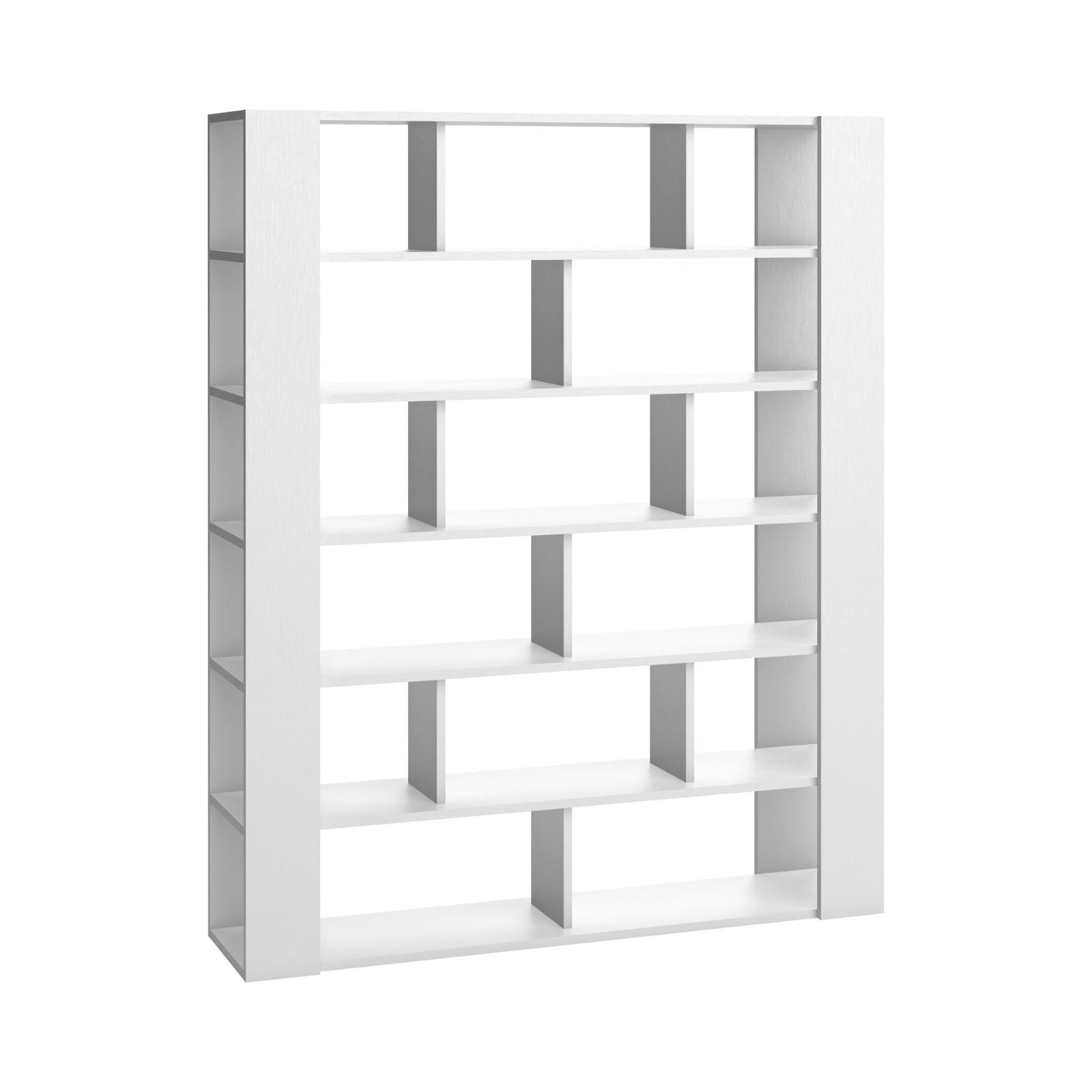 Two-Sided Bookcase - White Color