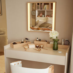 Dressing Table 100cm Wide - Sand Beige Color