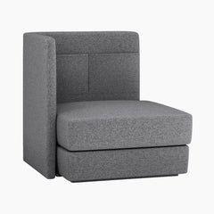Expandable Armchair Deep Grey Color - Muve Young VOX
