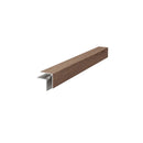 Outside Corner Trim For Facade Panels 6 meters - FS 222 Chocolate Oak