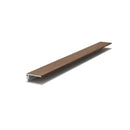 Top Finishing Trim For Facade Panels 6 meters - FS 252 Chocolate oak