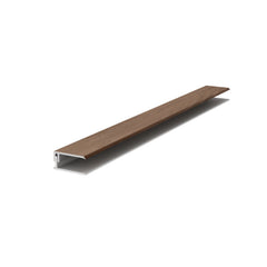 Top Finishing Trim For Facade Panels 6 meters - FS 252 Chocolate oak