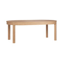 Foldable Round Dining Table 4 to 8 seater - Oak Color