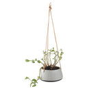 GORA hanging flowerpot cover- creamic grey