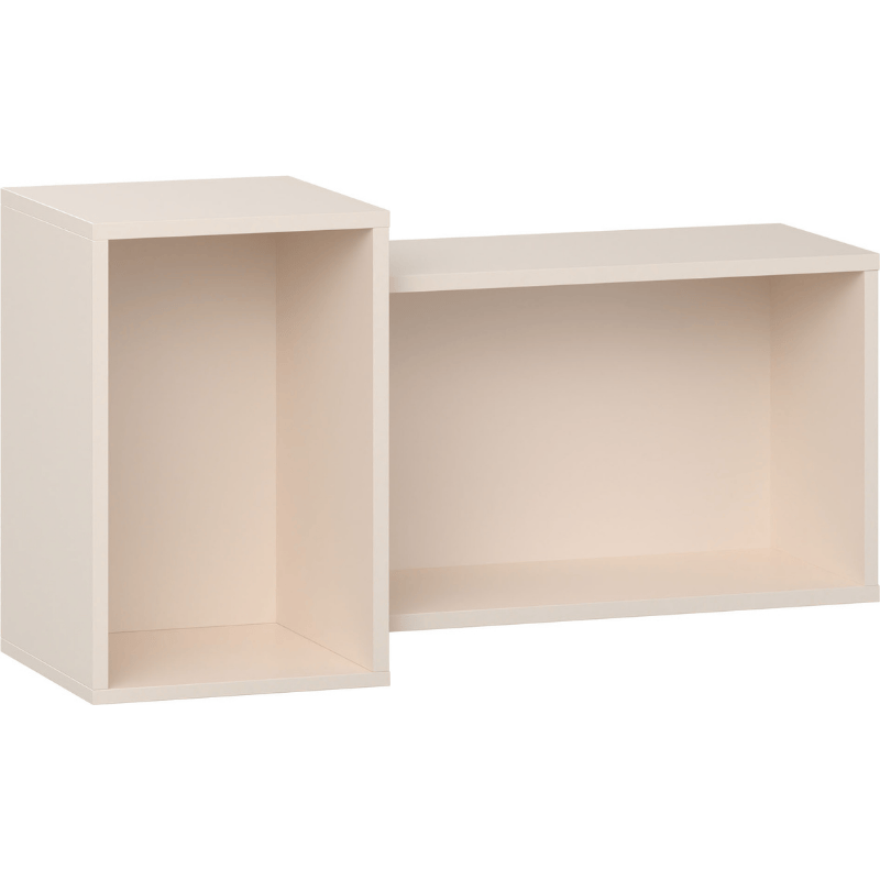 Horizontal Wall Mounted Shelf - Sand Beige Color