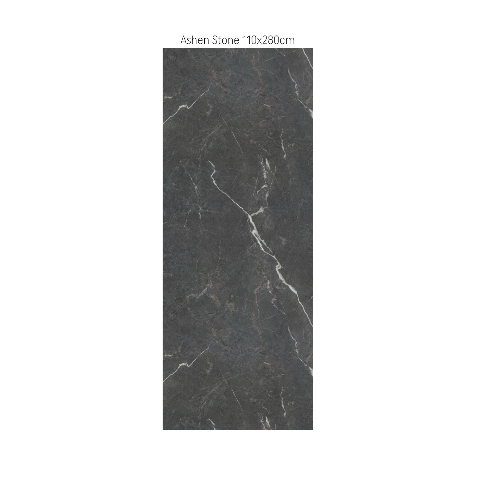 Idevo SPC Decorative Wall Panels For Interior Walls - Ashen Grey 110x280 cm