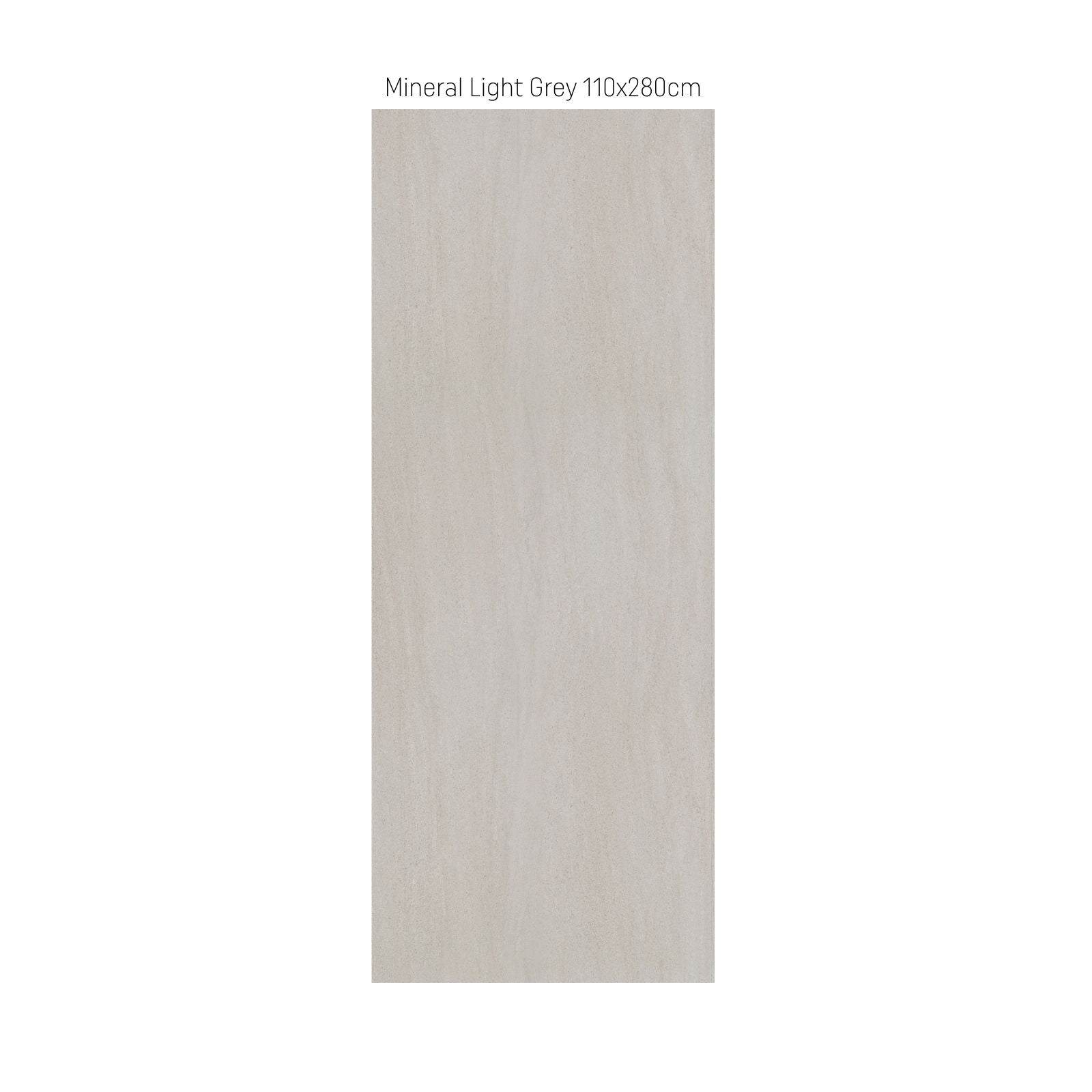 Idevo SPC Decorative Wall Panels For Interior Walls - Mineral Light Grey 110x280 cm