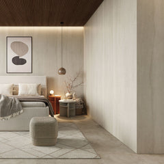 Idevo SPC Decorative Wall Panels For Interior Walls - Mineral Sand 110x280 cm