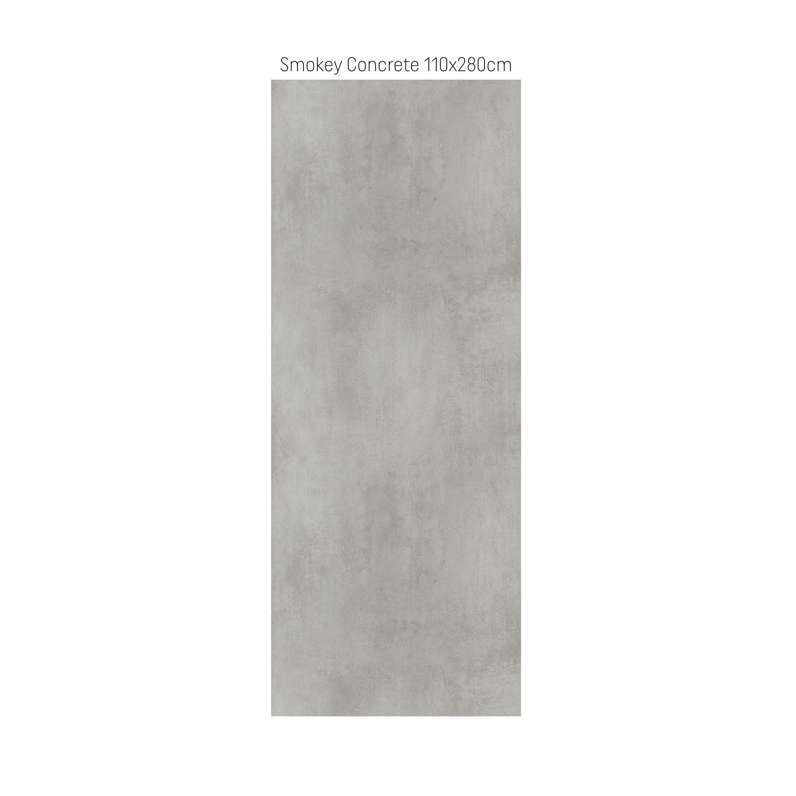 Idevo SPC Decorative Wall Panels For Interior Walls - Smokey Concrete 110x280 cm