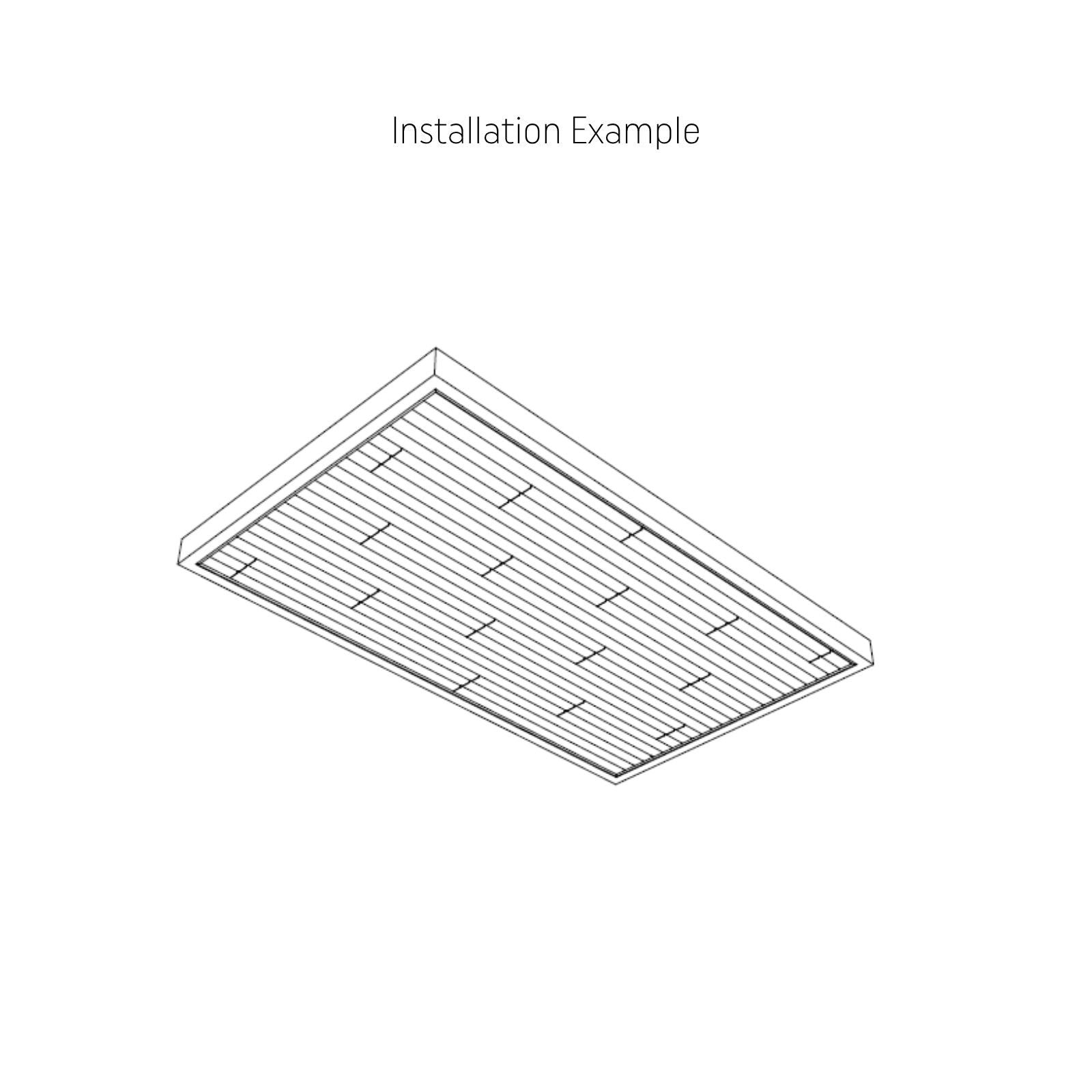 SVP-08 Soffit Connex Walnut 2.65 meters