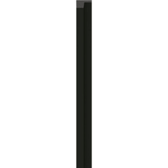 Left Trim for M PLUS -Line Black Color 2.65 meters