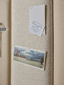 30x60cm Upholstered Panel - Light Pink Velvet Matt