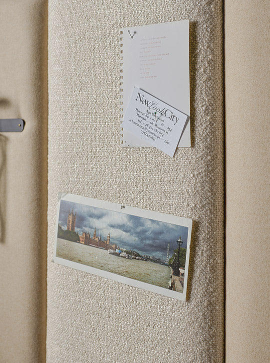 30x60cm Upholstered Panel - Light Pink Velvet Matt