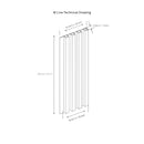 Brushed Steel M Line - Decorative Wall Panels For Interiors