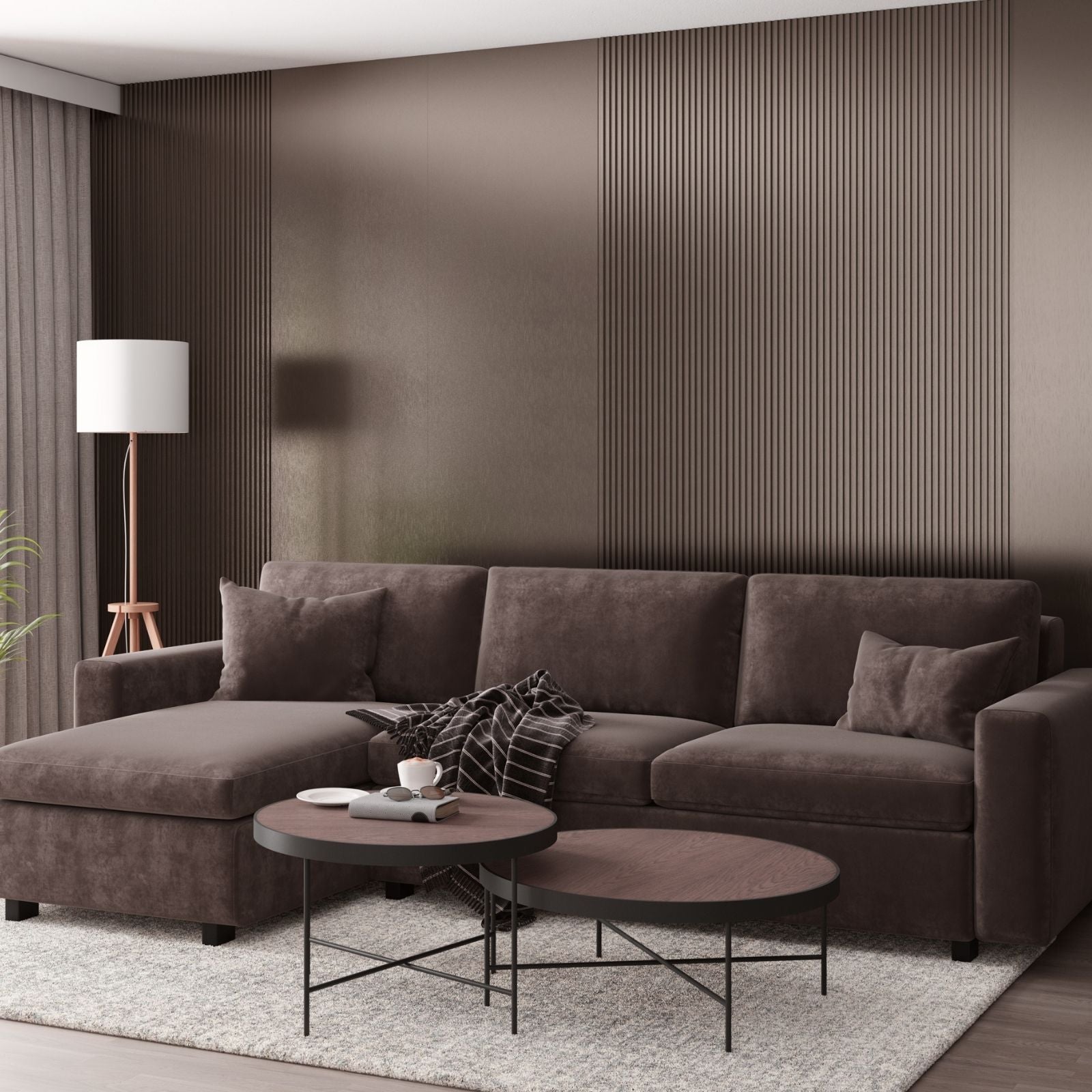 Rose Copper XL - Decorative Wall Panels For Interiors