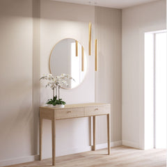Satin Cream S Line - Decorative Wall Panels For Interiors