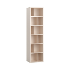 Narrow Bookcase - Sand Beige Color