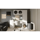 Narrow shelf with front door arrangement 3