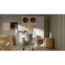 Narrow shelf with front door arrangement 3