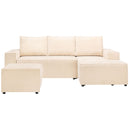 Nilla pouf - beige color