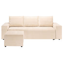 Nilla pouf - beige color