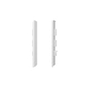 Pack Of End Caps For ESPUMO Skirting Board 201 White - Height 8cm