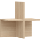 Plus shaped filler for bookcases from RELI Collection